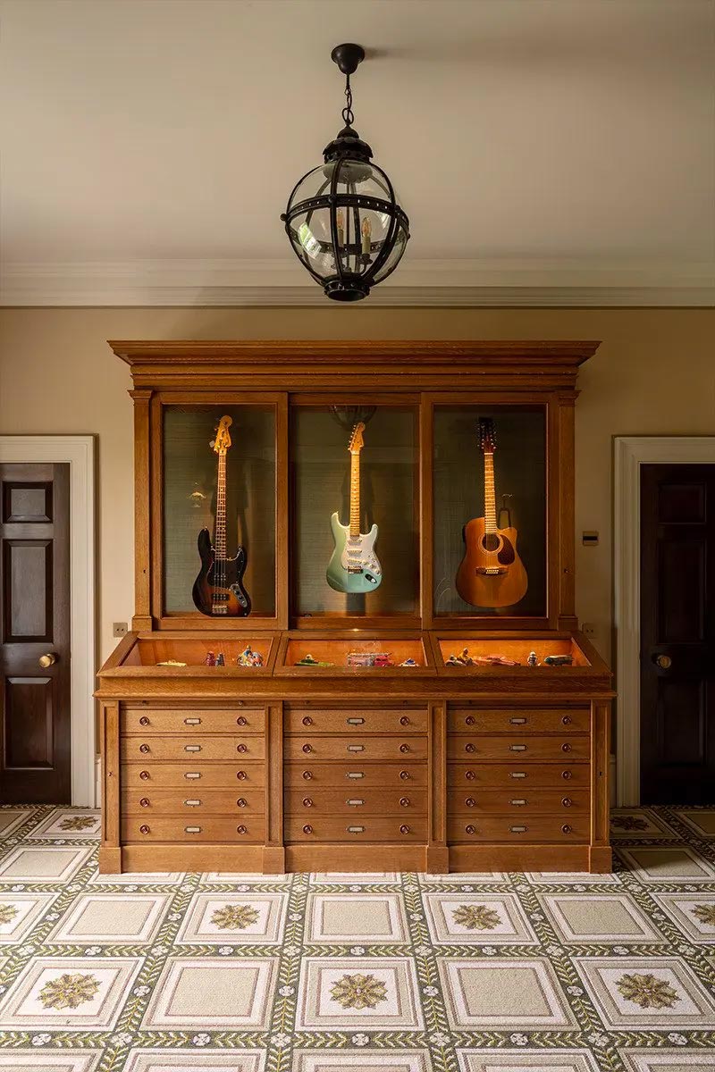 Una «music room» digna de una estrella del rock - Vintage & Chic ...