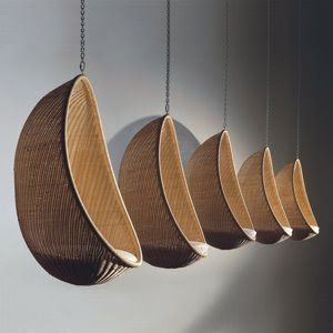 silla balancín colgante huevo egg