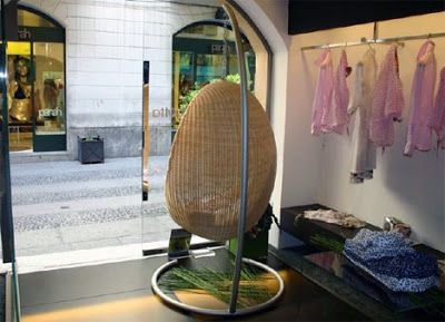 silla balancín colgante huevo egg