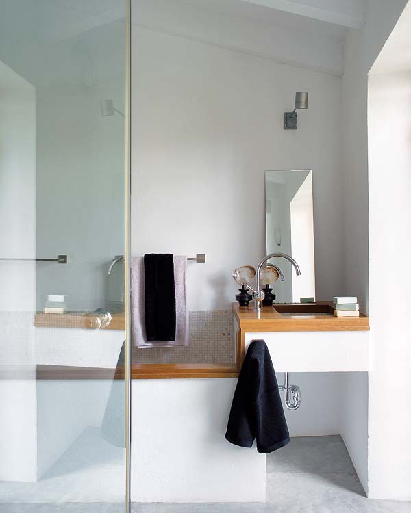 baño líneas minimal