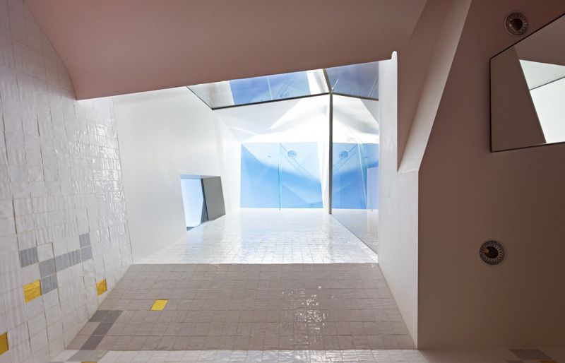 baño paredes sinuosas sidney