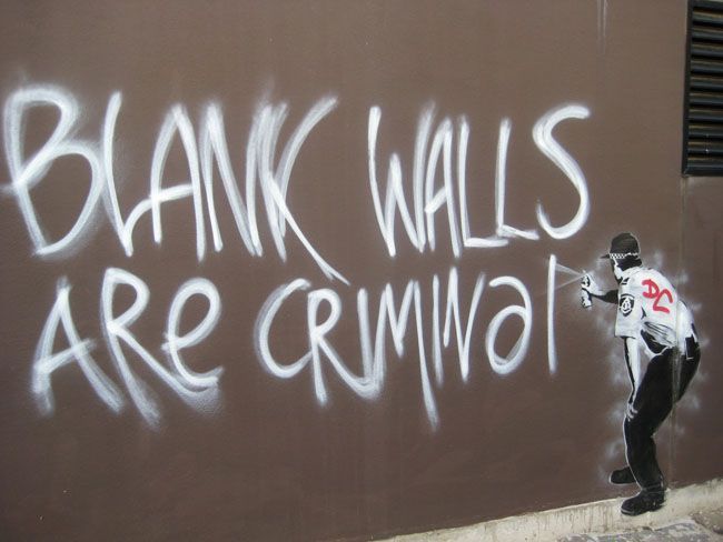 graffiti paradójico