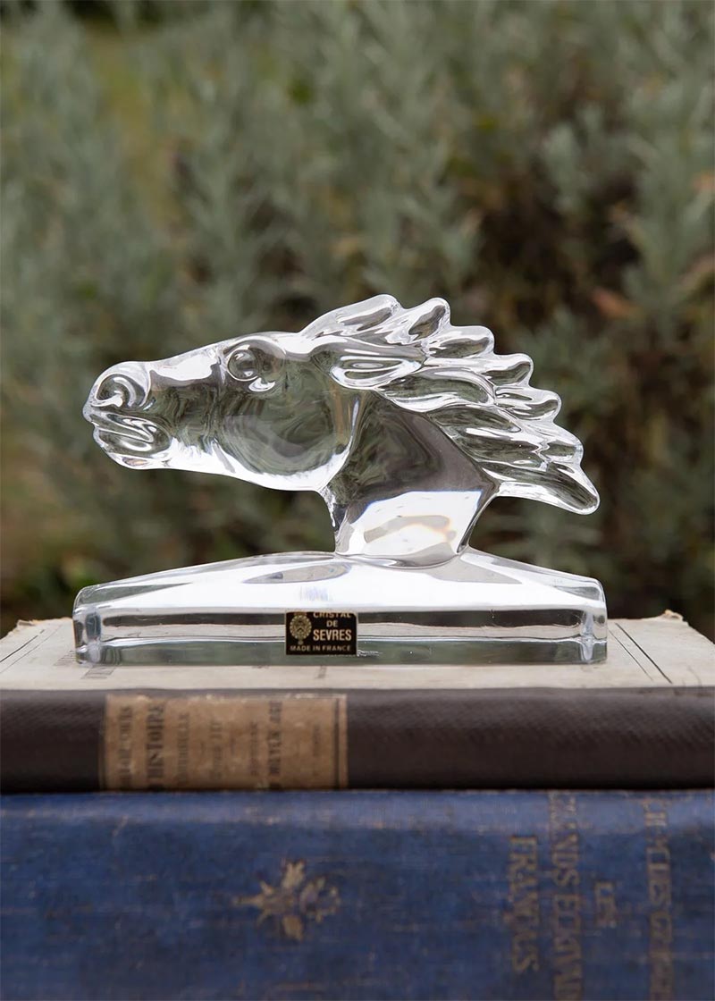 Caballo de cristal Sèvres