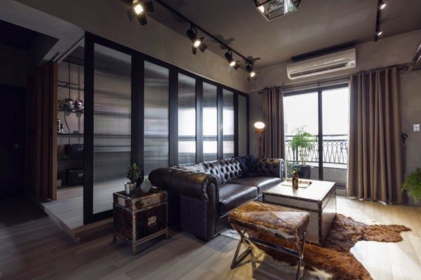 piso-estilo-industrial-apartamento-loft-separador-cocina-y-salón