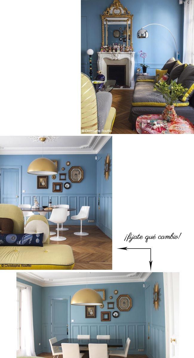 4-salón-pintado-de-azul-muebles-de-diseño-actual-paris-veronique-cotrel