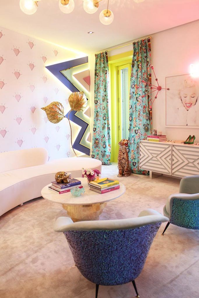 El universo femenino y chic de Miriam Alia (y un vestidor muy glam ...
