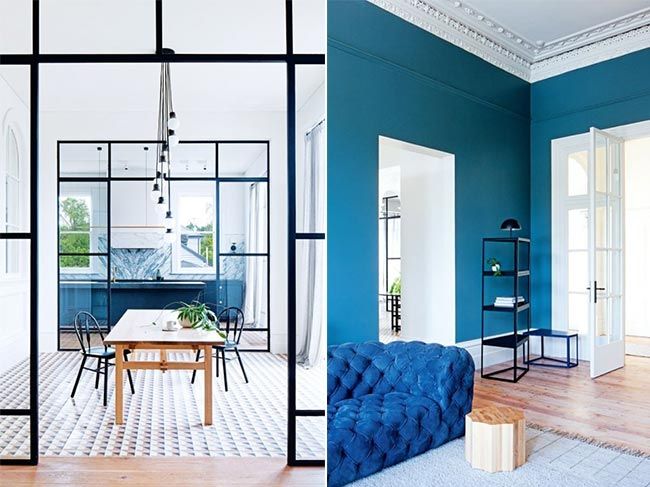 2-sofa-capitone-azul-decoracion-elegante