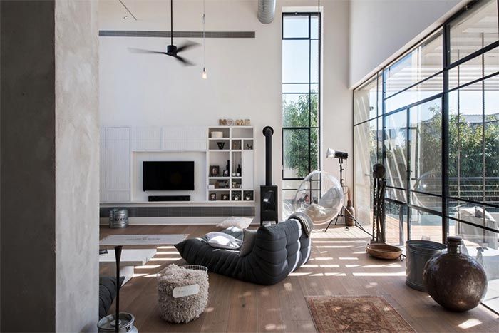 15-loft-cocina-moderna-gris-y-acero