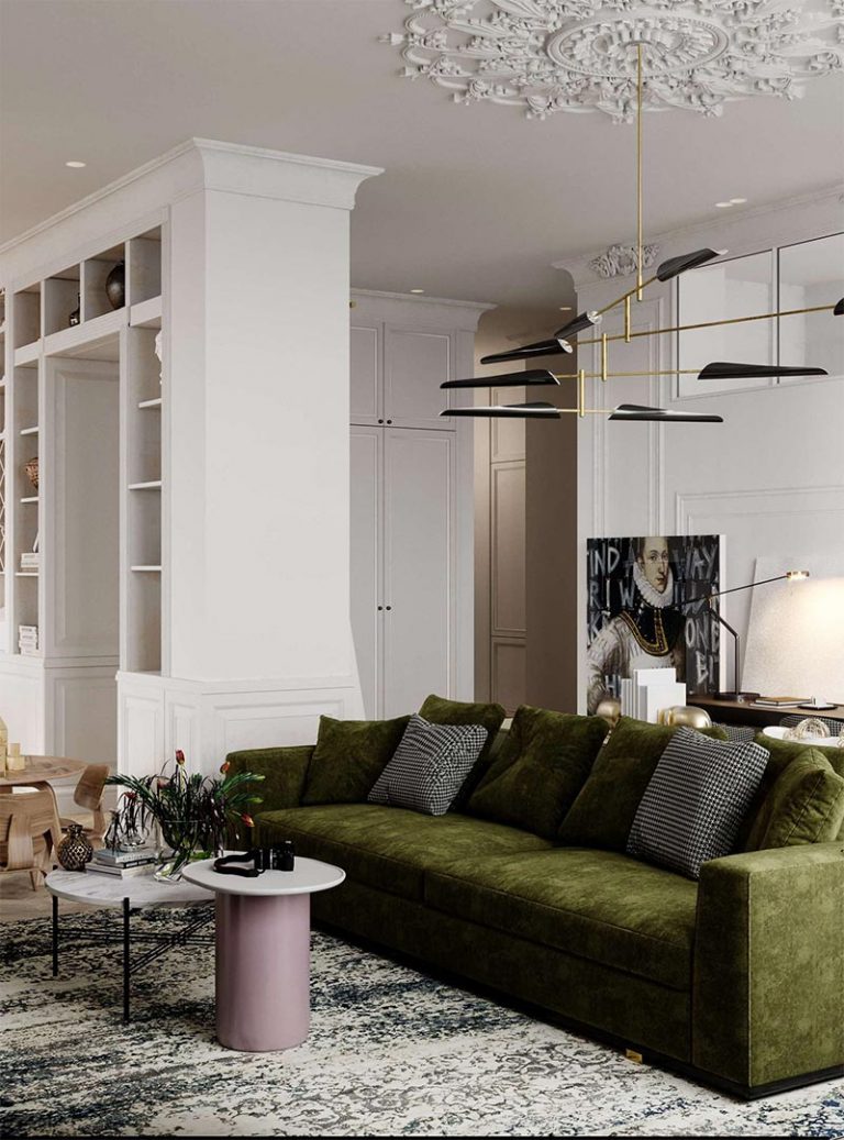 Un piso perfecto de 110m2 en Minsk con aires londinenses - Vintage ...