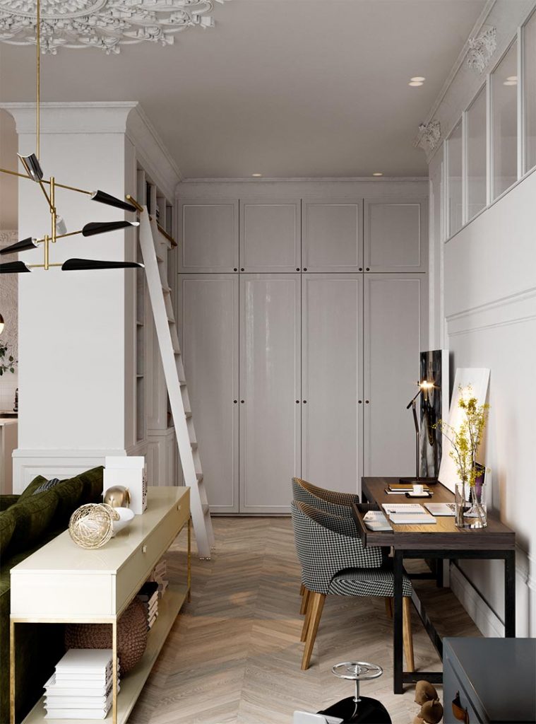 Un piso perfecto de 110m2 en Minsk con aires londinenses - Vintage ...