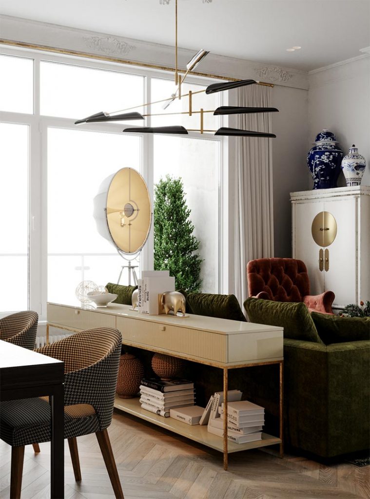 Un piso perfecto de 110m2 en Minsk con aires londinenses - Vintage ...