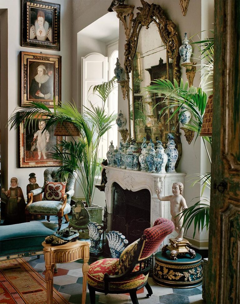 Una casa histórica repleta de diseño y vintage de calidad - Vintage ...